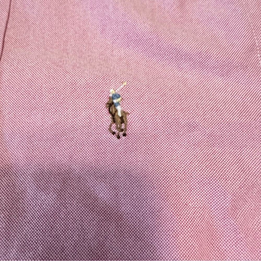 Ralph Lauren Polo Collard Button Down Shirt 5 Boys Pink Long‎ Sleeve NWT - Picture 5 of 6